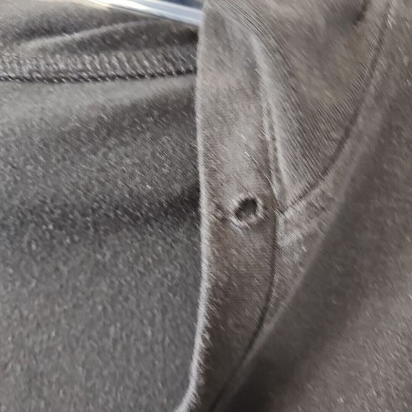 Danskin pullover hoodie top womens xl Black no drawstring - Picture 7 of 9